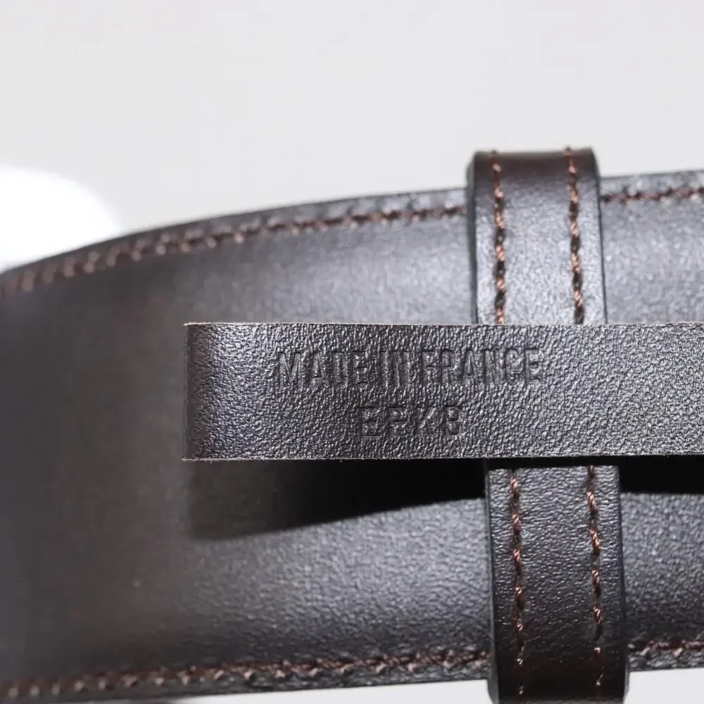 Cartier Leather Adjustable Belt Black